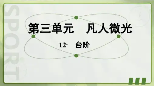 第12课《台阶》课件(共40张PPT) 统编版语文七年级下册