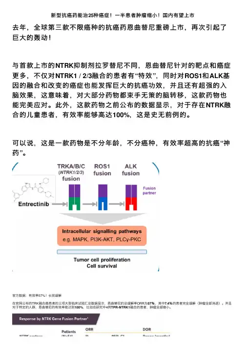 新型抗癌药能治25种癌症！