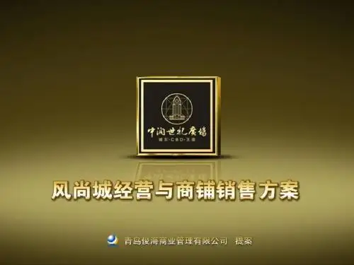济南中润世纪广场招商与销售策略(合成版)20091124