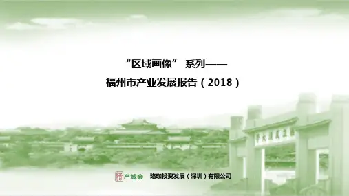 福州市产业发展报告(2018)