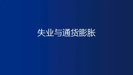 宏观经济学第六课 失业与通货膨胀