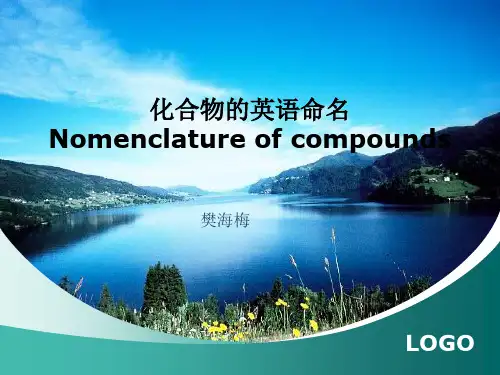 应用化学专业英语 -无机化学命名