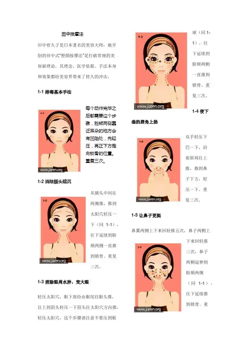 田中按摩法图解(打印版)