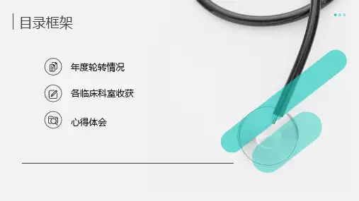住院医师规培述职报告ppt课件