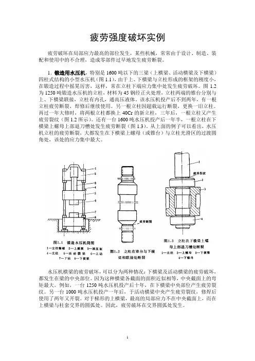 疲劳强度破坏实例