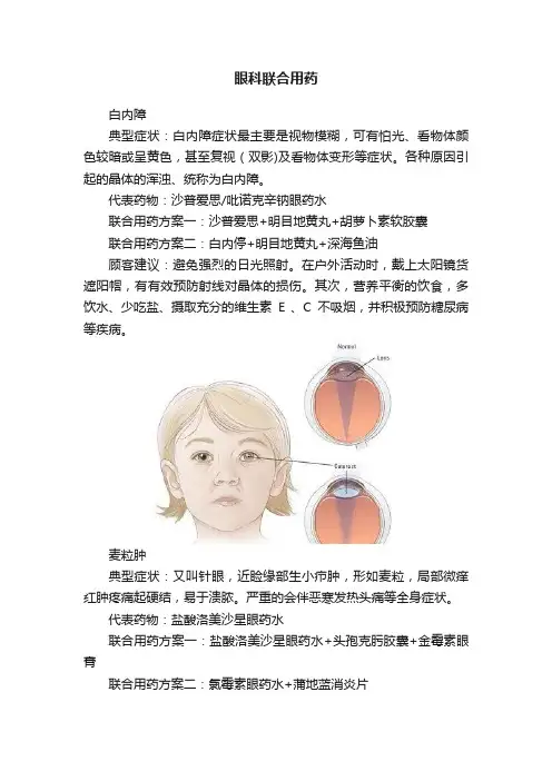 眼科联合用药