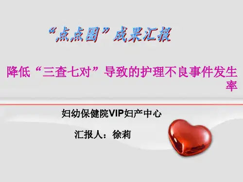 妇产科护理品管圈