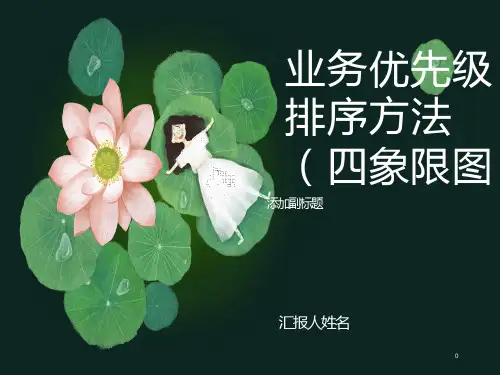 麦肯锡：业务优先级排序方法