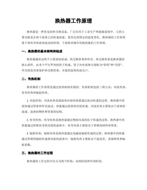 换热器工作原理