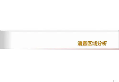 诸暨区域分析1