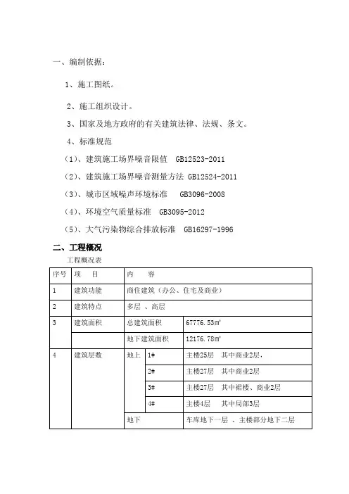 承德市开发区东区万福家园小区施工方案 (6)