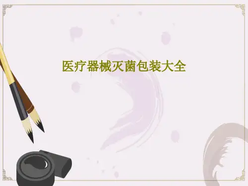医疗器械灭菌包装大全PPT32页