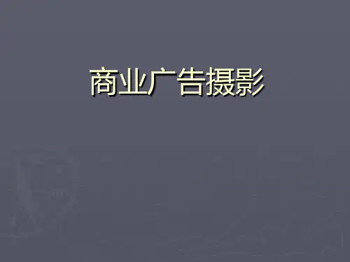 《商业广告摄影》PPT课件
