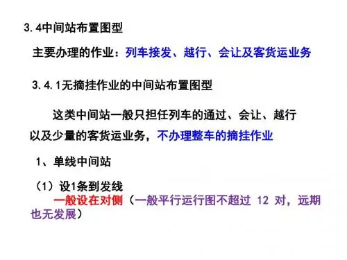 兰州交通大学交通运输专业站场与枢纽设计ppt 006