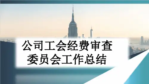 公司工会经费审查委员会工作总结
