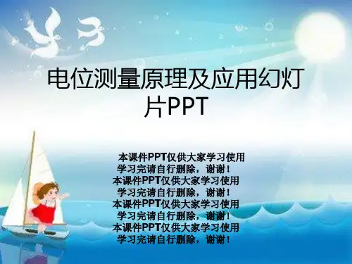电位测量原理及应用幻灯片PPT