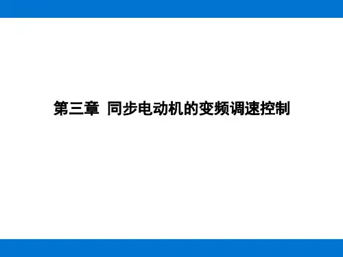 第三章 同步电动机的变频调速控制