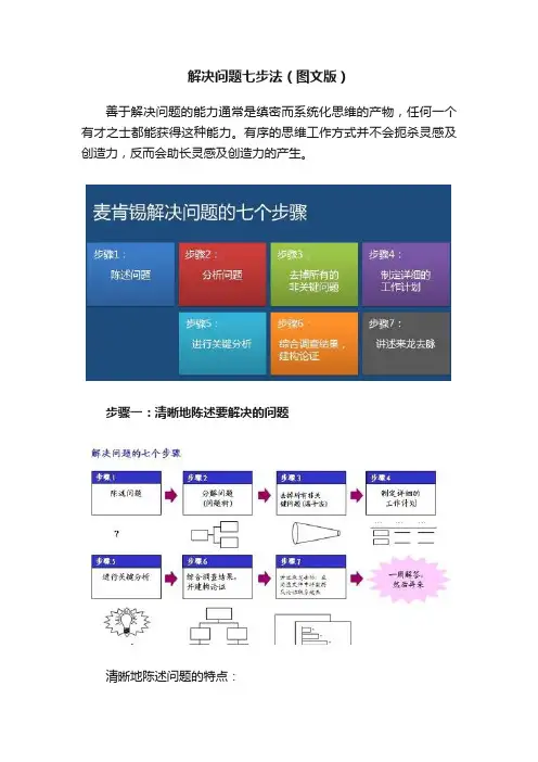 解决问题七步法（图文版）