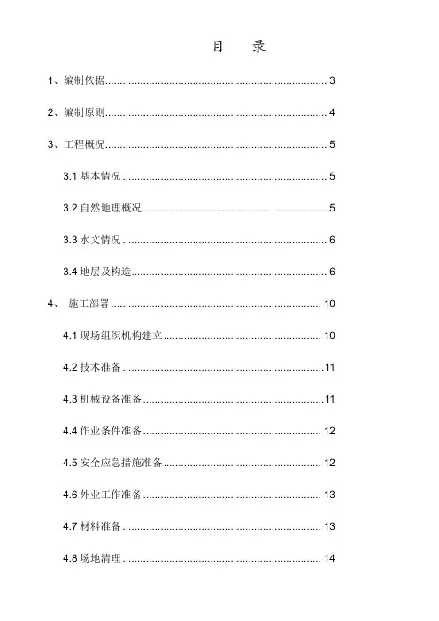 顶管施工方案(专家论证)