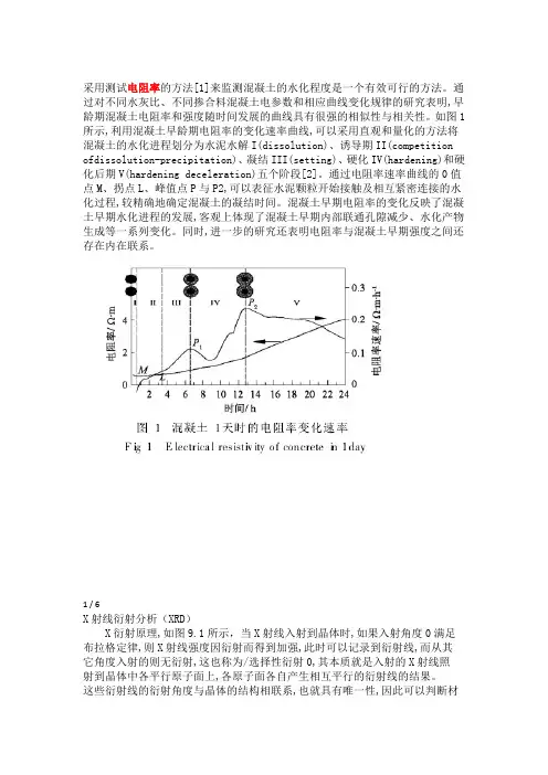 混凝土微观试验方法
