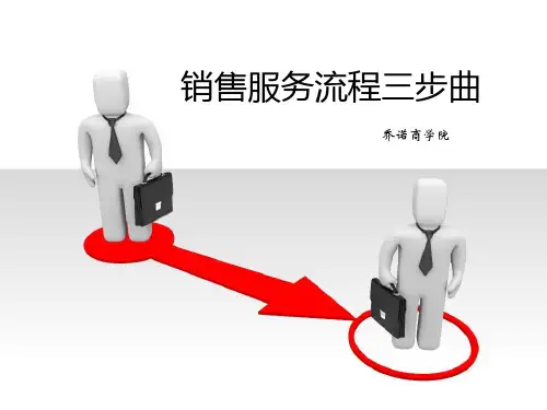 销售服务流程三步曲