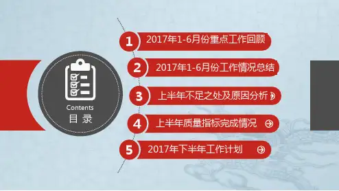2017年上半年工作总结,下半年工作安排