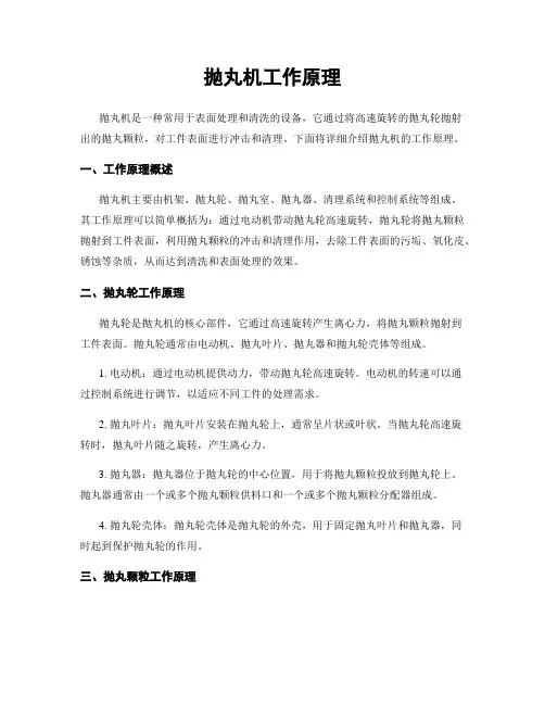 抛丸机工作原理