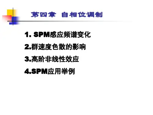 第四章-自相位调制