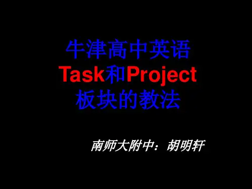 牛津高中英语 97页PPT文档
