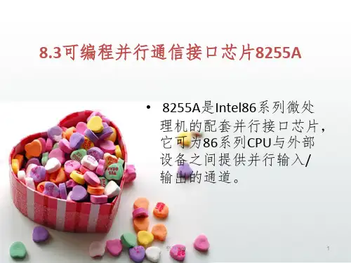 微机课件可编程并行通信接口芯片