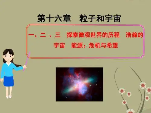 (新课标)九年级物理全册 16.1.16.2.16.3 探索微观世界的历程 浩瀚的宇宙 能源危机
