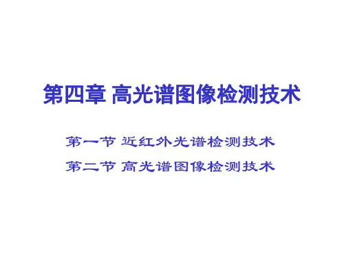 高光谱检测技术
