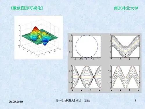 (一)matlab概述、基础43页PPT
