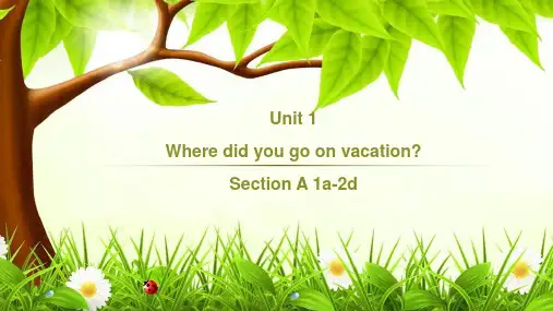 人教版八年级英语上册 Unit 1 Section A (1a-2d) 课件