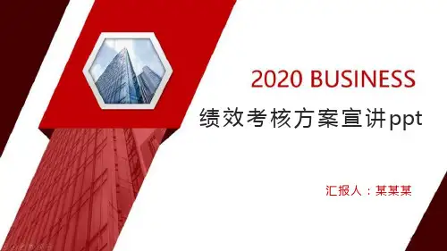 绩效考核方案宣讲课件