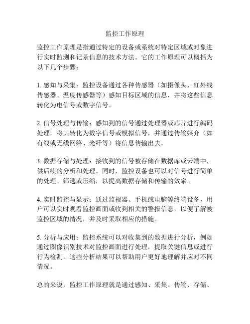 监控工作原理
