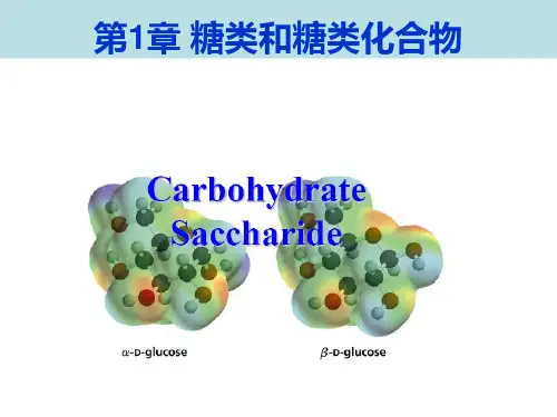 生物化学课件 第1章 糖类化合物11