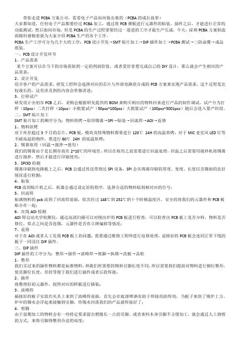 PCBA从0到1的流程