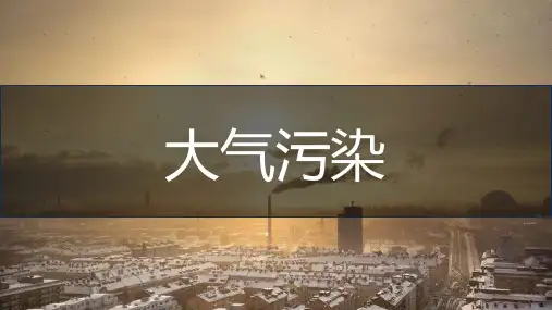 大气污染PPT