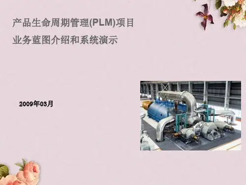 产品生命周期管理(PLM)项目业务蓝图介绍和系统演示(ppt 45页)