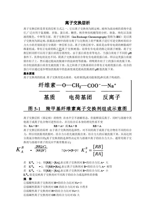 离子交换层析