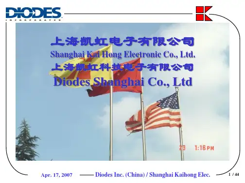 上海凯虹科技电子公司介绍pptKaiHongBri