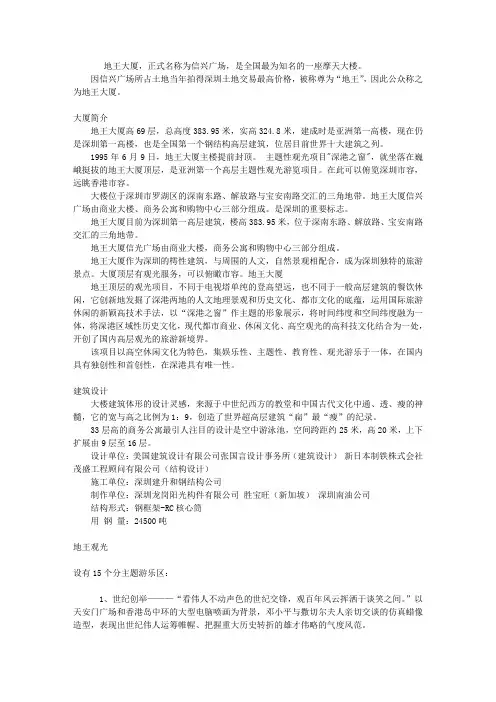 地王大厦