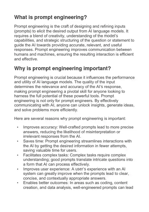 Prompt Engineering Mastery - 10 Best Practices