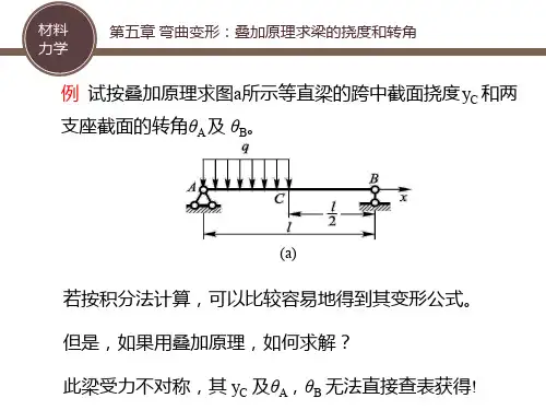 材料力学 第5章 弯曲变形-2