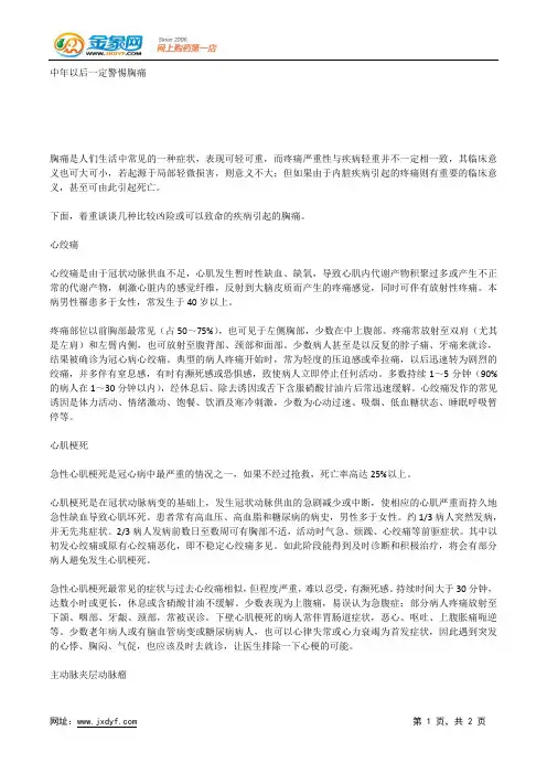 中年以后一定警惕胸痛.docx