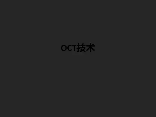 OCT技术ppt课件