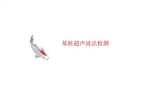 基桩超讲义声波法检测