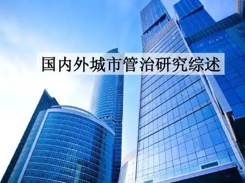 国内外城市管治研究综述