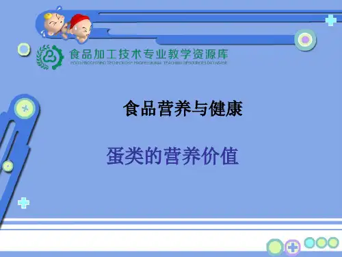蛋类的营养价值.